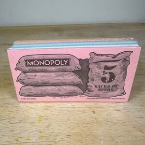 Monopoly: The Walking Dead Survival Edition 2013 Money Pack Replacement SEALED